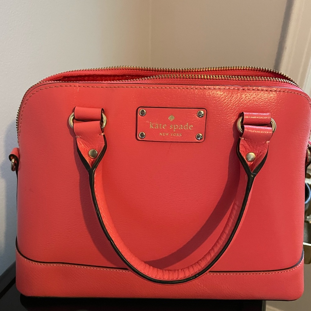 Kate Spade Pink Sadie Dome Satchel Purse